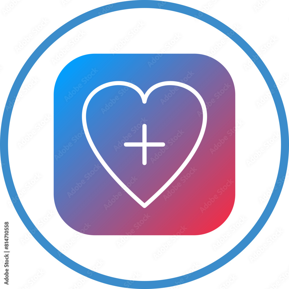 Obraz premium Vector Design Medical App Icon Style