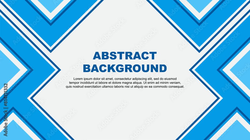 Abstract Cyan Background Design Template. Abstract Banner Wallpaper Vector Illustration. Abstract Cyan Vector