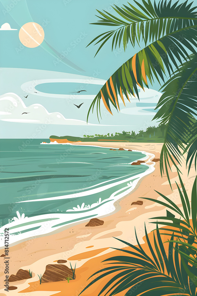 Obraz premium Beach Seascape