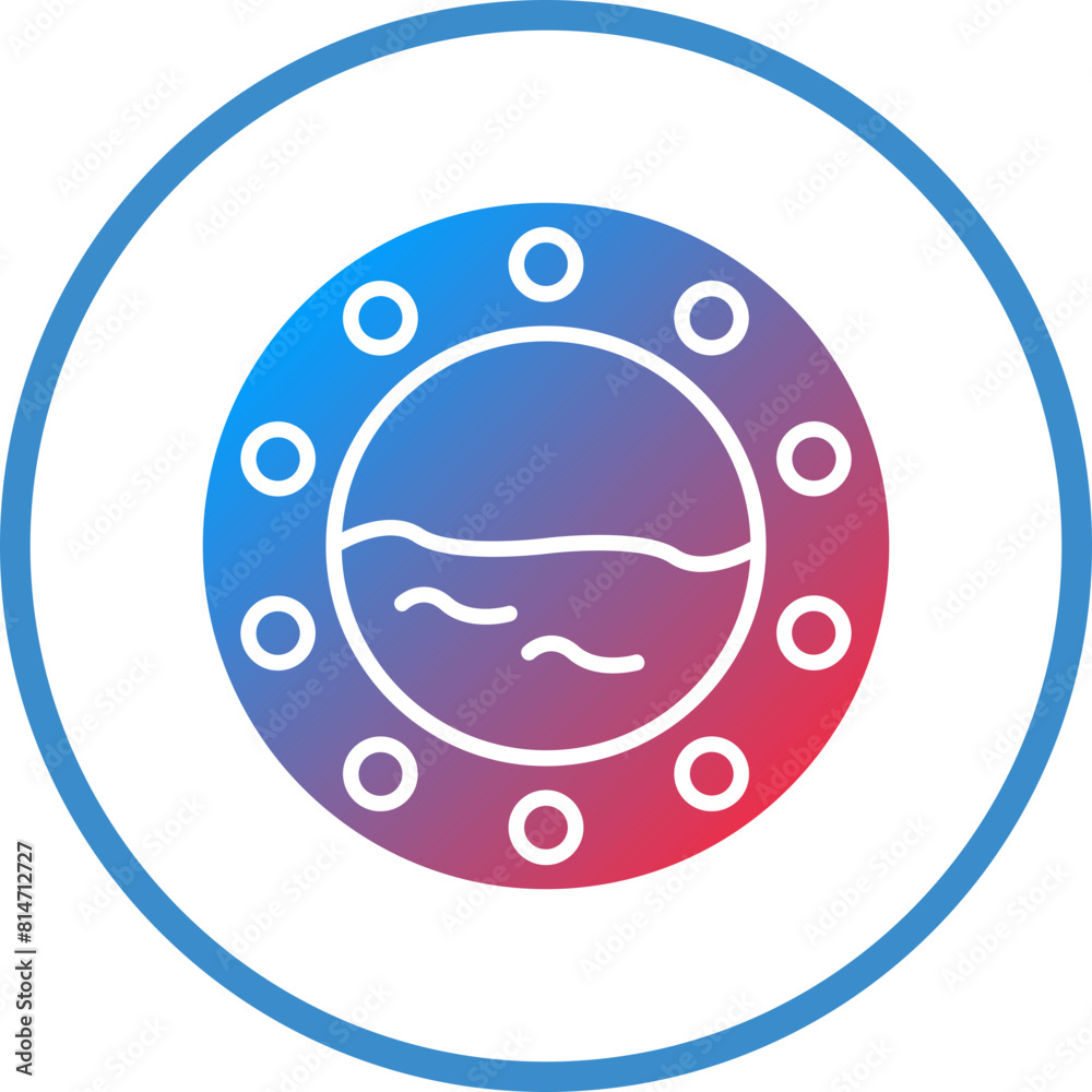 Vector Design Porthole Icon Style Vector Design Porthole Icon Style