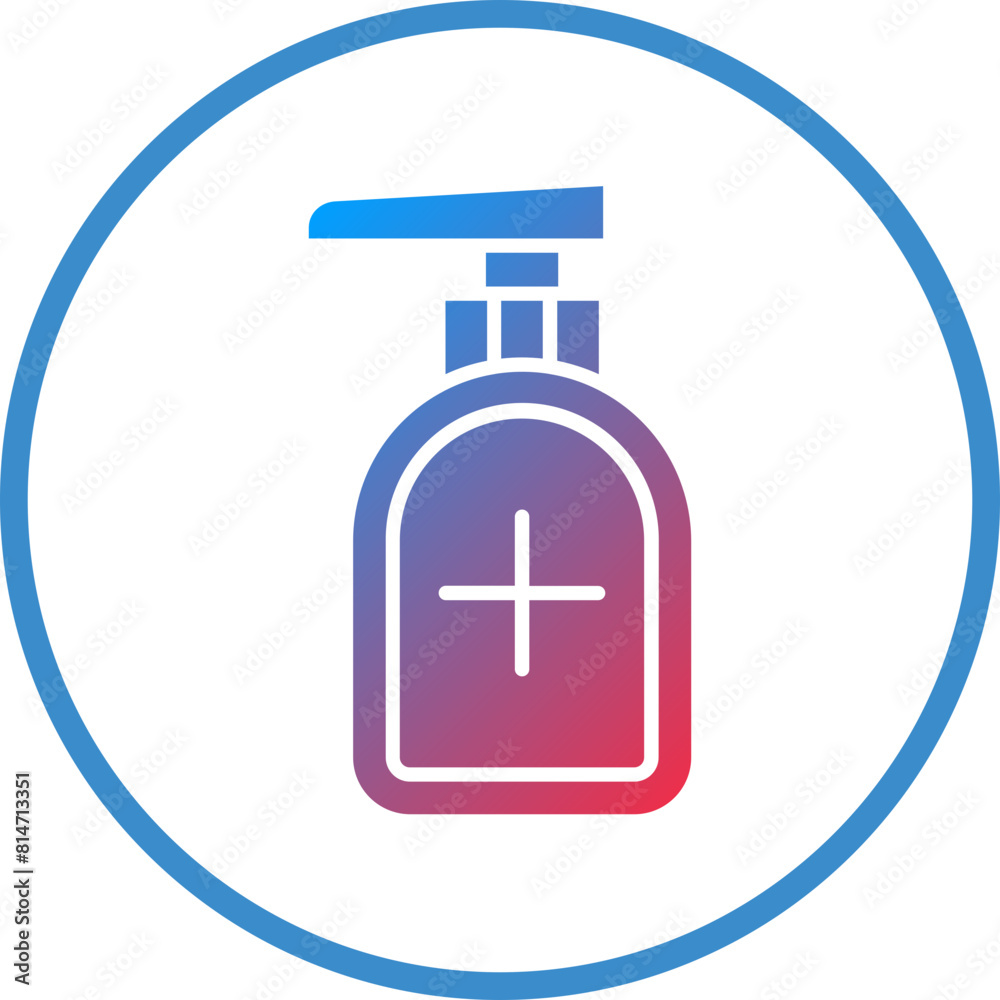 Vector Design Hand Sanitizer Icon Style