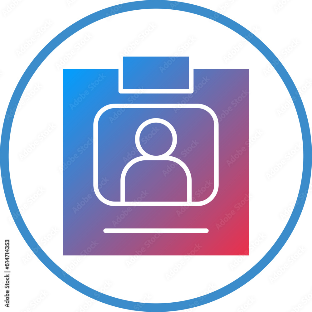 Vector Design Press Pass Icon Style Vector Design Press Pass Icon Style