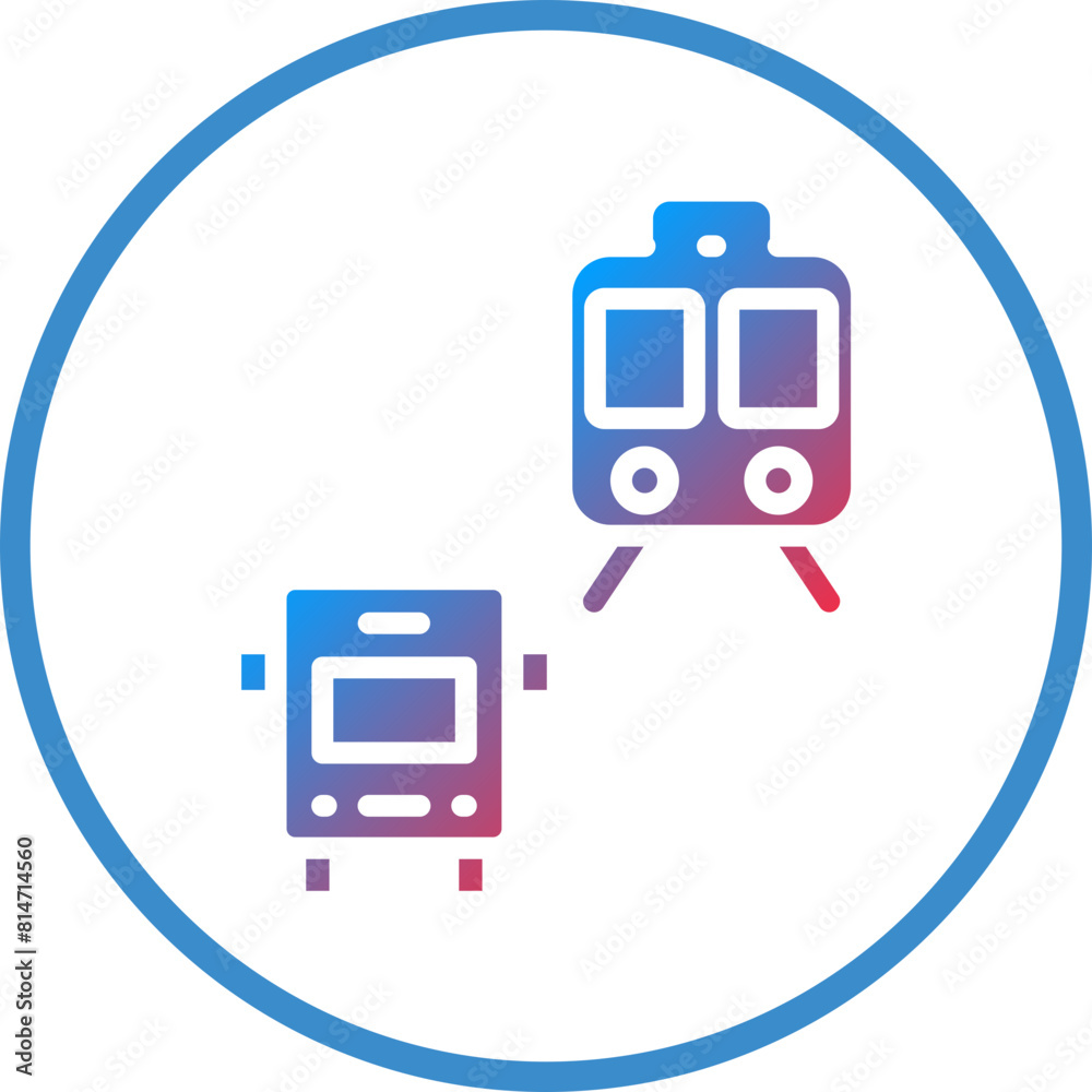 Vector Design Public Transport Icon Style Vector Design Public Transport Icon Style