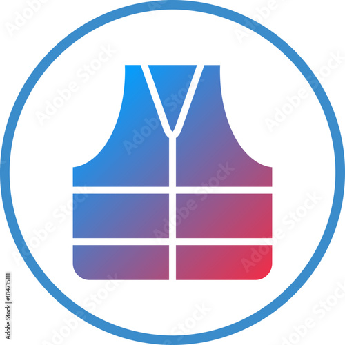 Vector Design Life Jacket Icon Style