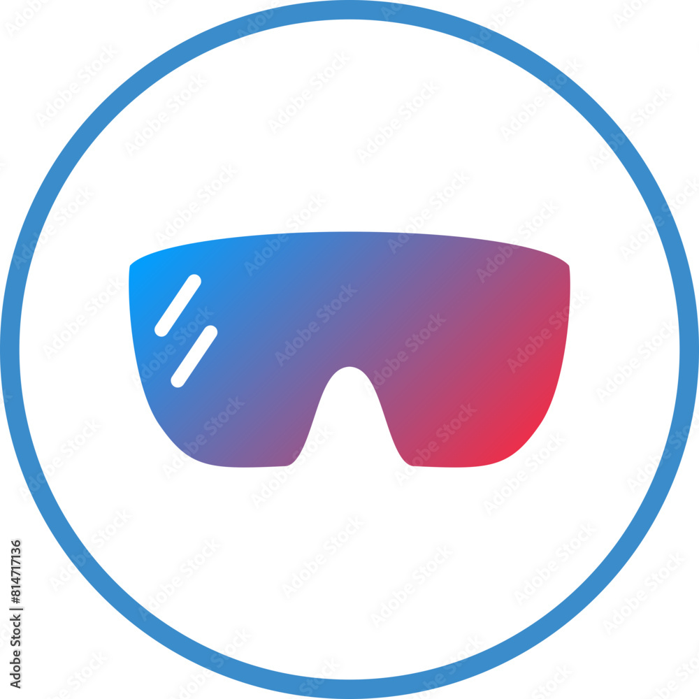 Vector Design Eye Protector Icon Style
