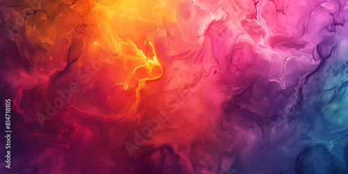 abstract colorful background with smoke