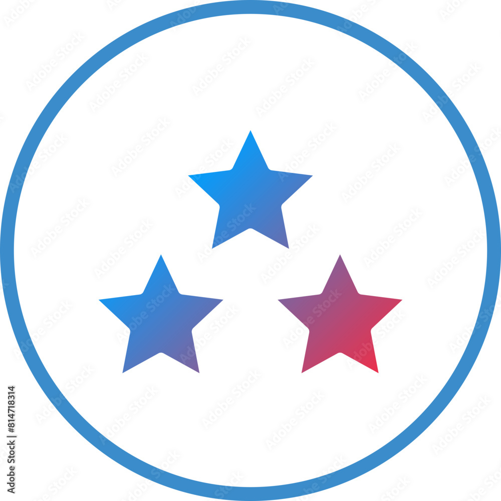 Obraz premium Vector Design Stars Icon Style