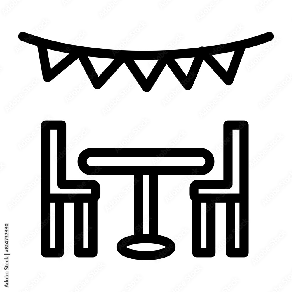 Fototapeta premium dinner table