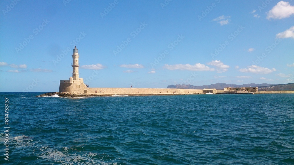 Discovery of the landscapes of Crete, an island in Greece, in summer Discovery of the landscapes of Crete, an island in Greece, in summer