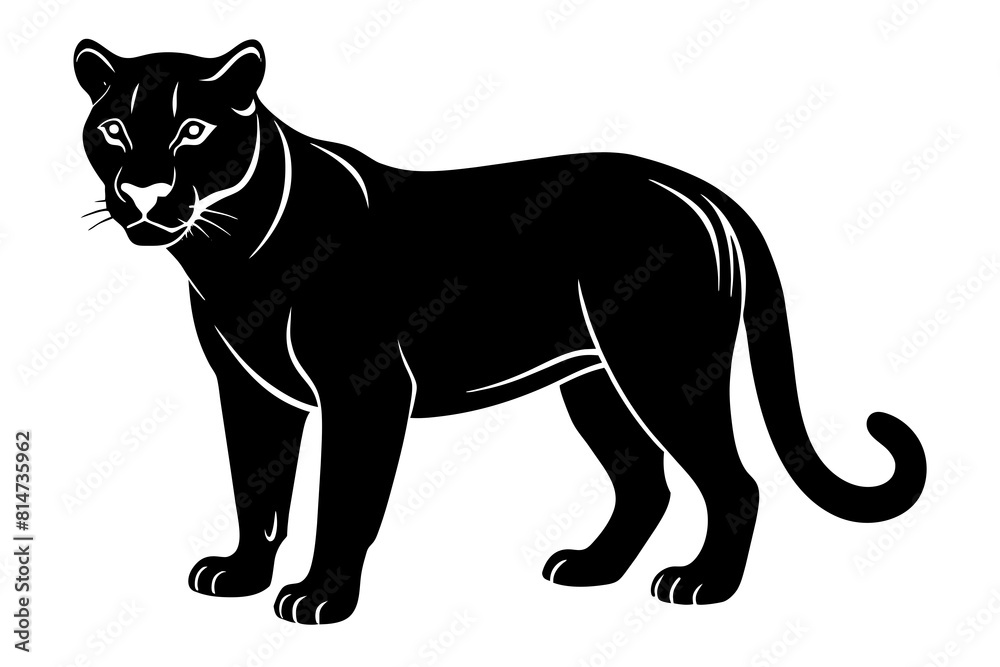 lion line art silhouette illustration lion line art silhouette illustration