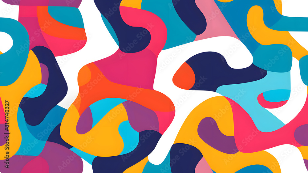 abstract shapes that overlap and intersect in different colors and sizes design poster background abstract shapes that overlap and intersect in different colors and sizes design poster background