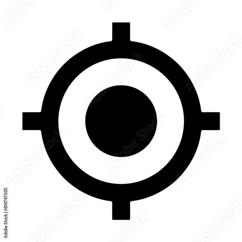 Target icon vector design in eps 10 