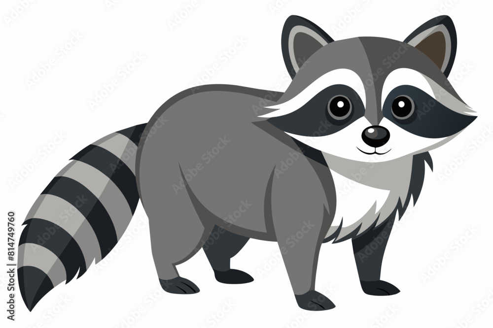 raccoon cartoon vector illustration raccoon cartoon vector illustration
