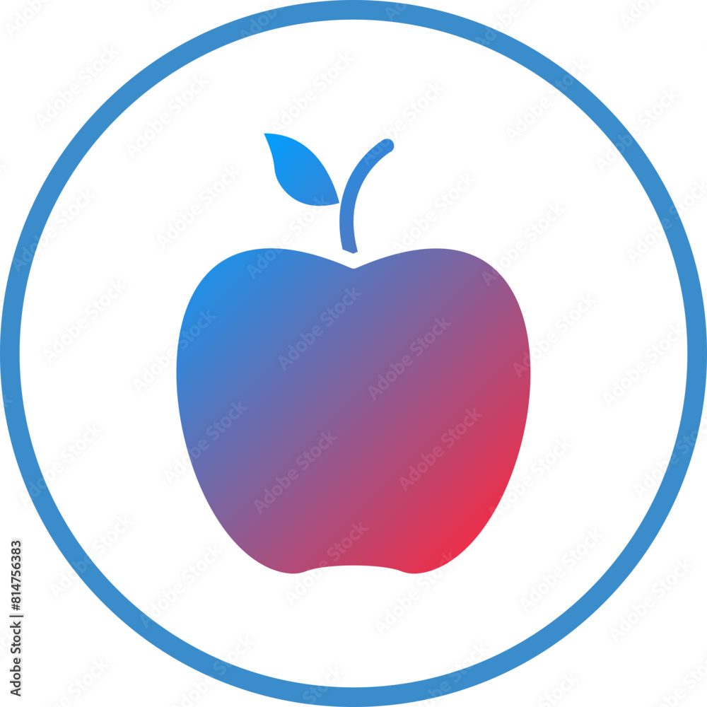 Vector Design Apple Icon Style