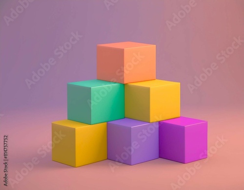 Des cubes color  s 