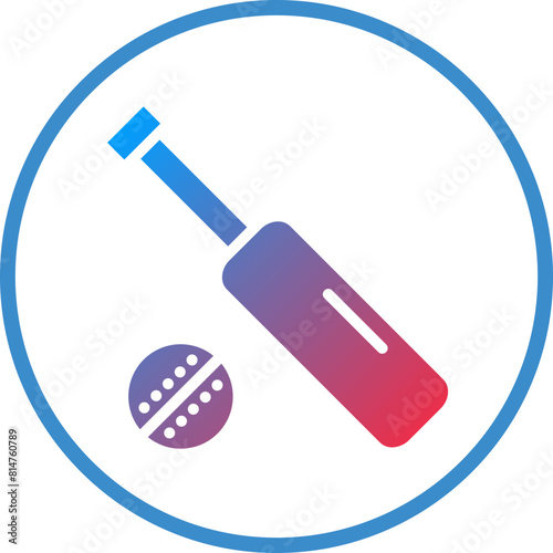 Vector Design Cricket Icon Style