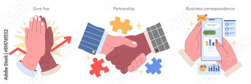 Business Professionals concept Vector illustration