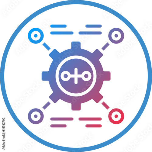 Vector Design Automate Icon Style