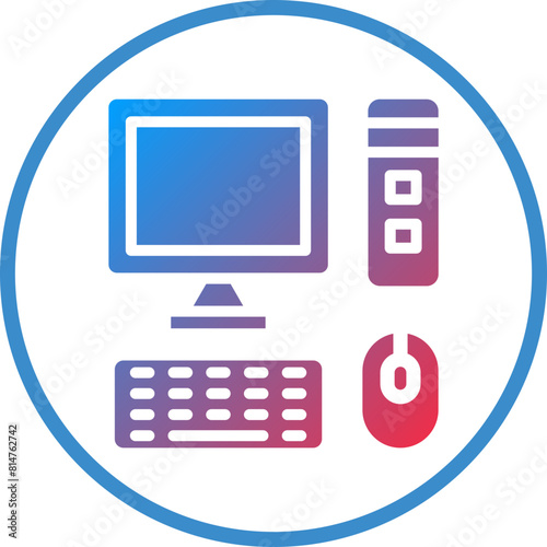 Vector Design Computer Icon Style