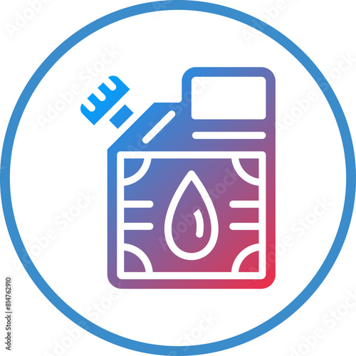 Vector Design Oil Canister Icon Style