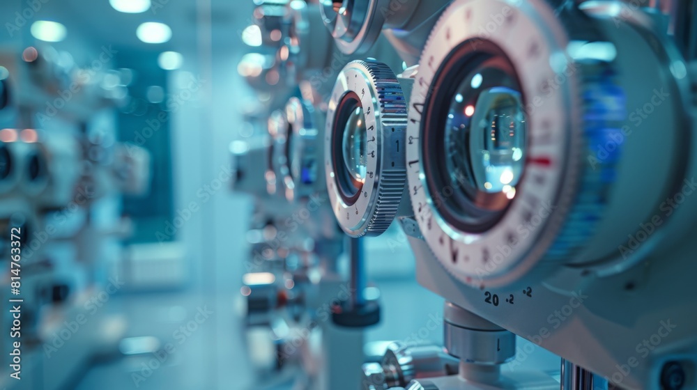 Vision test equipment, including charts and digital testers. Vision test equipment, including charts and digital testers.