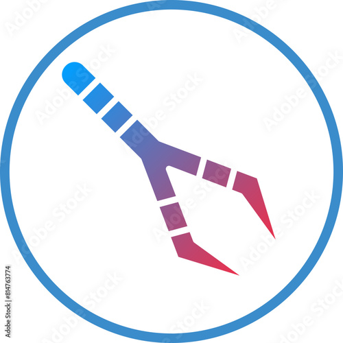 Vector Design Tweezers Icon Style