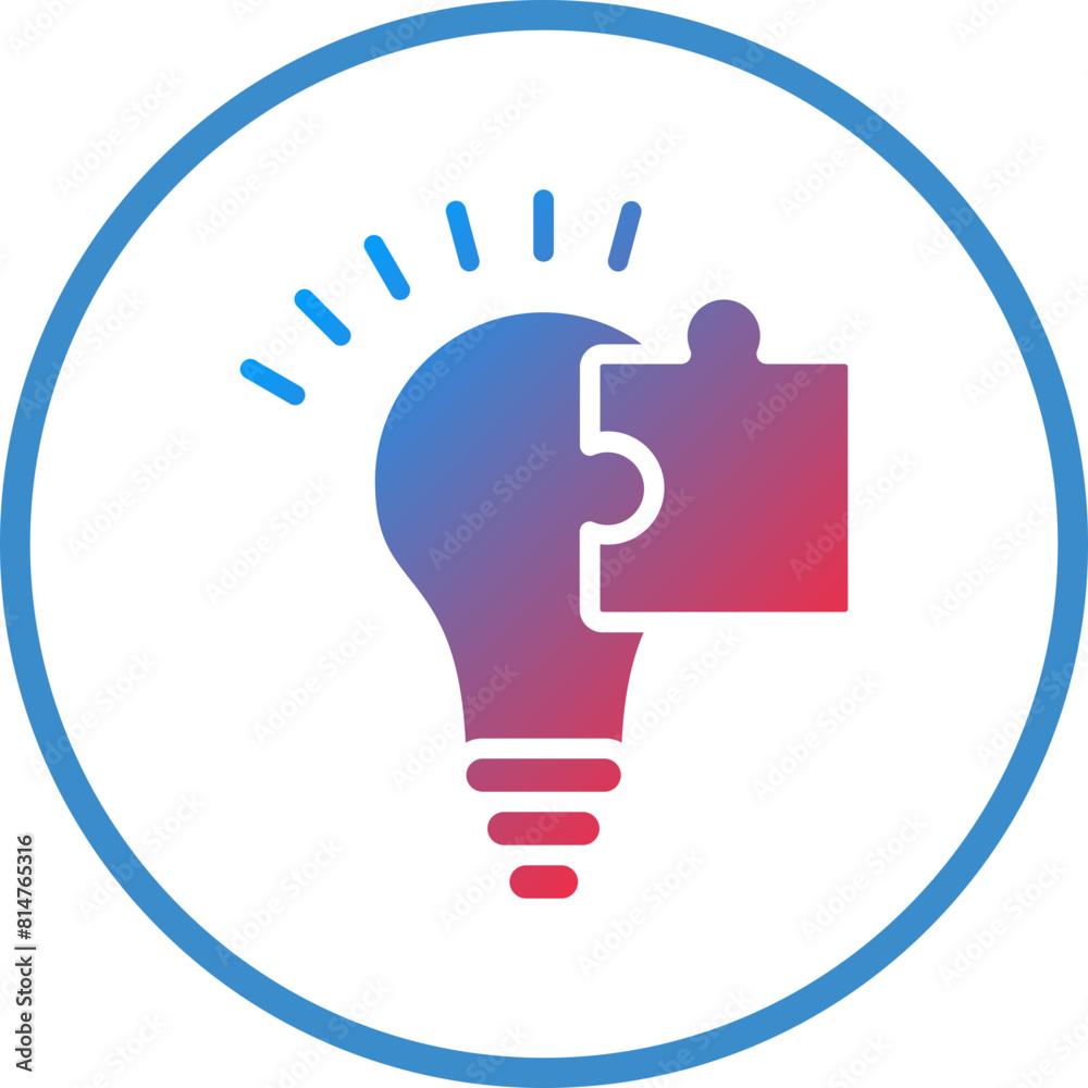 Vector Design Solution Icon Style Vector Design Solution Icon Style