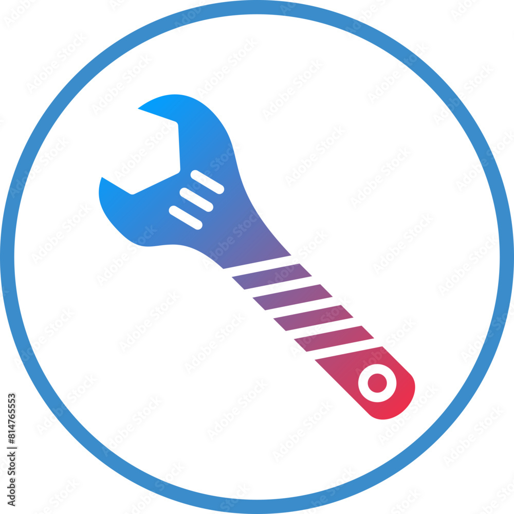 Vector Design Wrench Icon Style Vector Design Wrench Icon Style