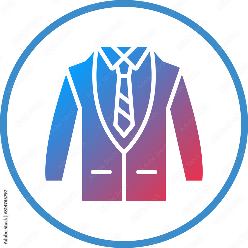 Vector Design Suit Icon Style