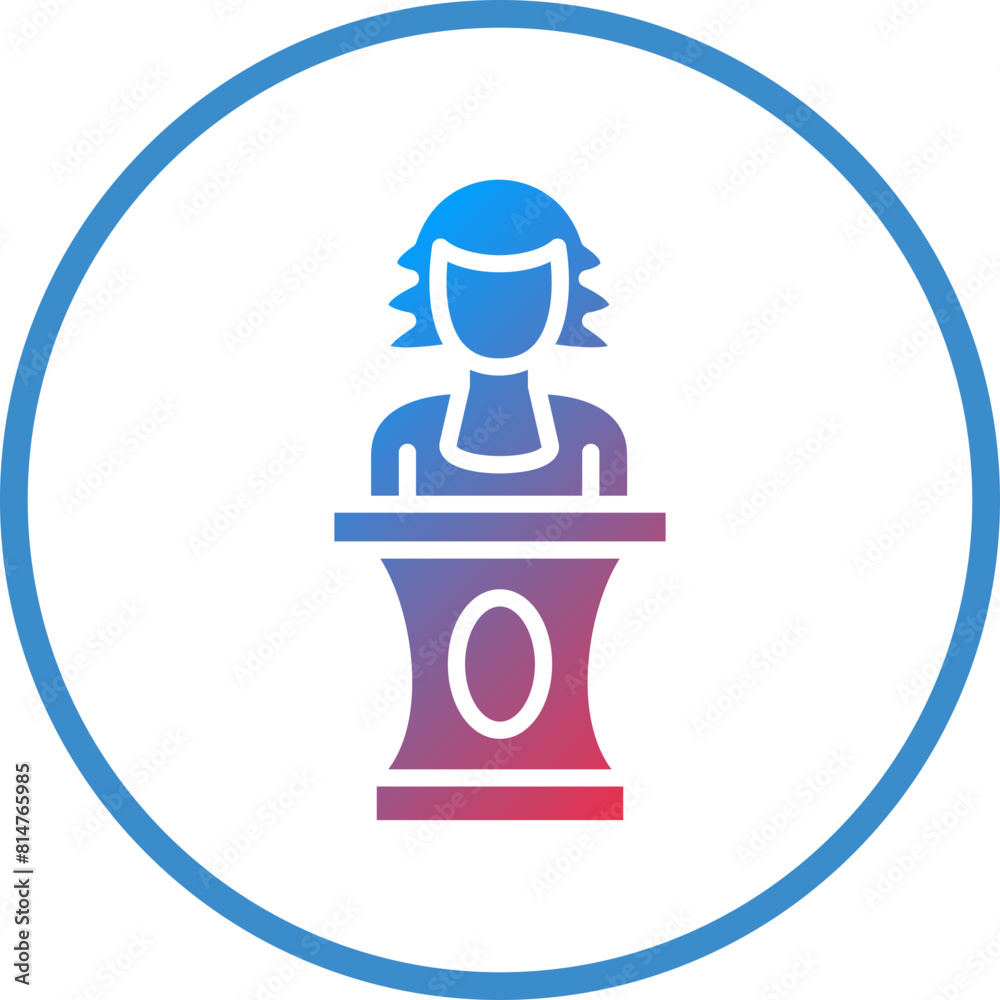 Vector Design Magistrate Icon Style Vector Design Magistrate Icon Style