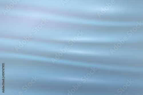 Vector texture of silk, satin, drapery fabric on luxurious background. Portiere, curtain of delicate blue, pearlescent