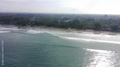view from the beach