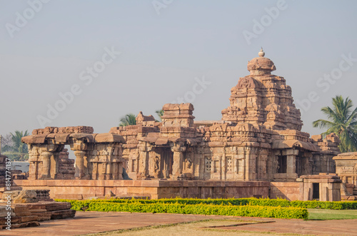 The Pattadakal Monuments, Karnataka, India. UNESCO World Heritage Site