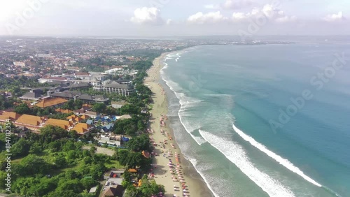 aerial view of beach