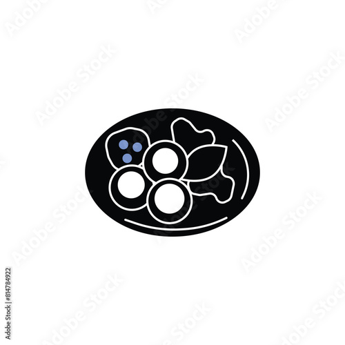 arancini vector type icon