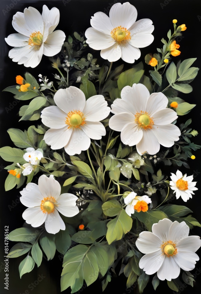 White and Yellow Wildflowers White and Yellow Wildflowers