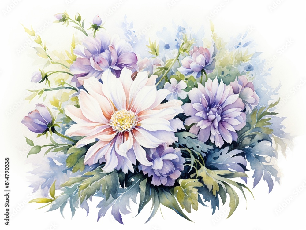 Peaceful Flower Arrangement. Peaceful Flower Arrangement.