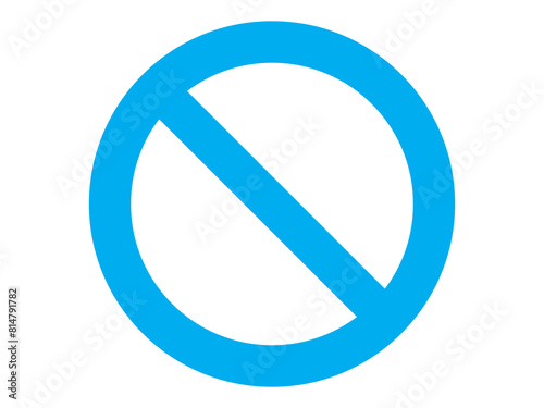 Free Download No symbol icon design illustration - GFXLoad