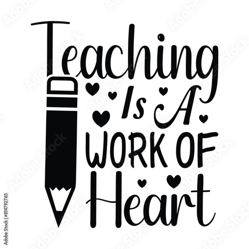 Teacher T-shirt Quotes Vector Design Illustration Clipart Eps 