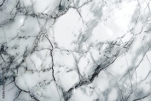 Minimalist White Marble Texture Background