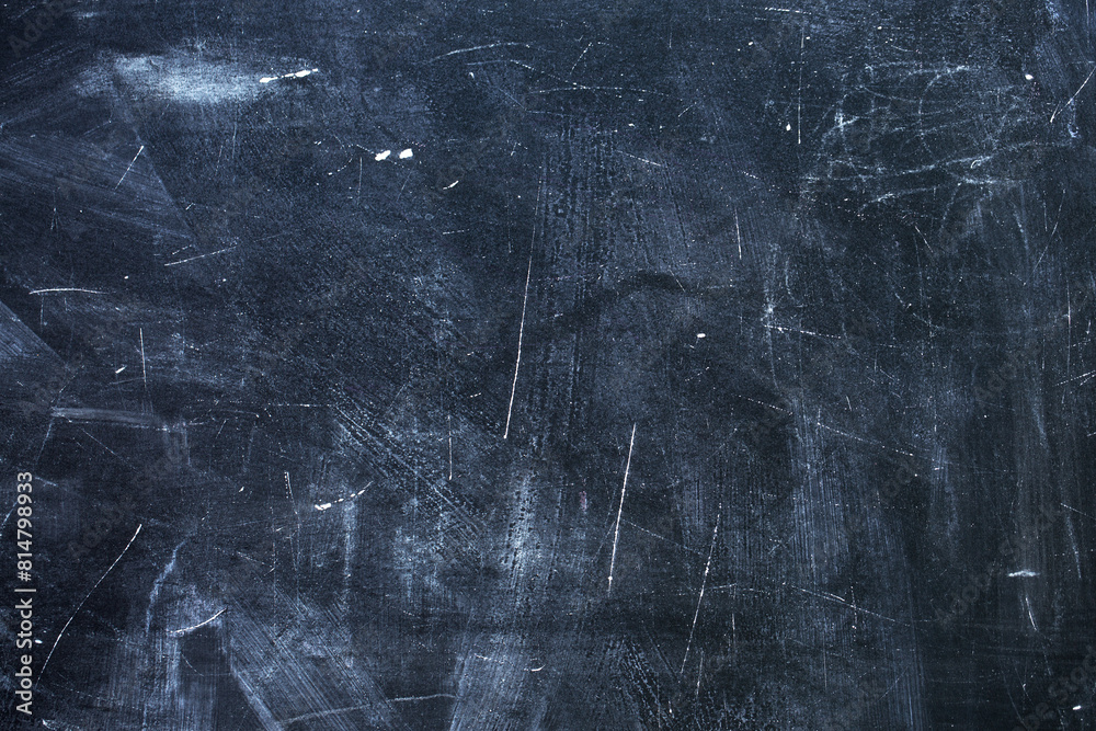 The chalkboard is smeared with chalk The chalkboard is smeared with chalk