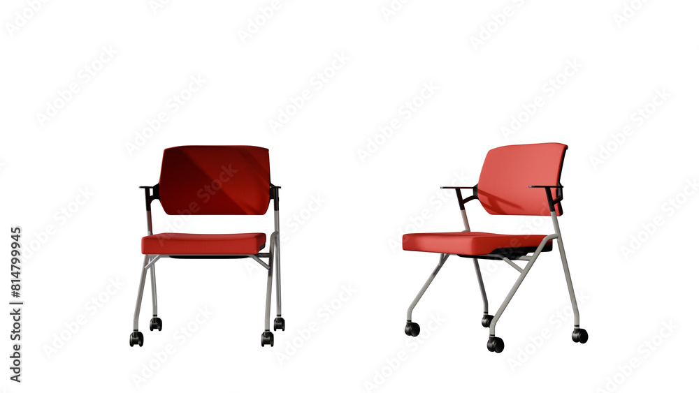 two red chairs sitting side by side in the dark two red chairs sitting side by side in the dark