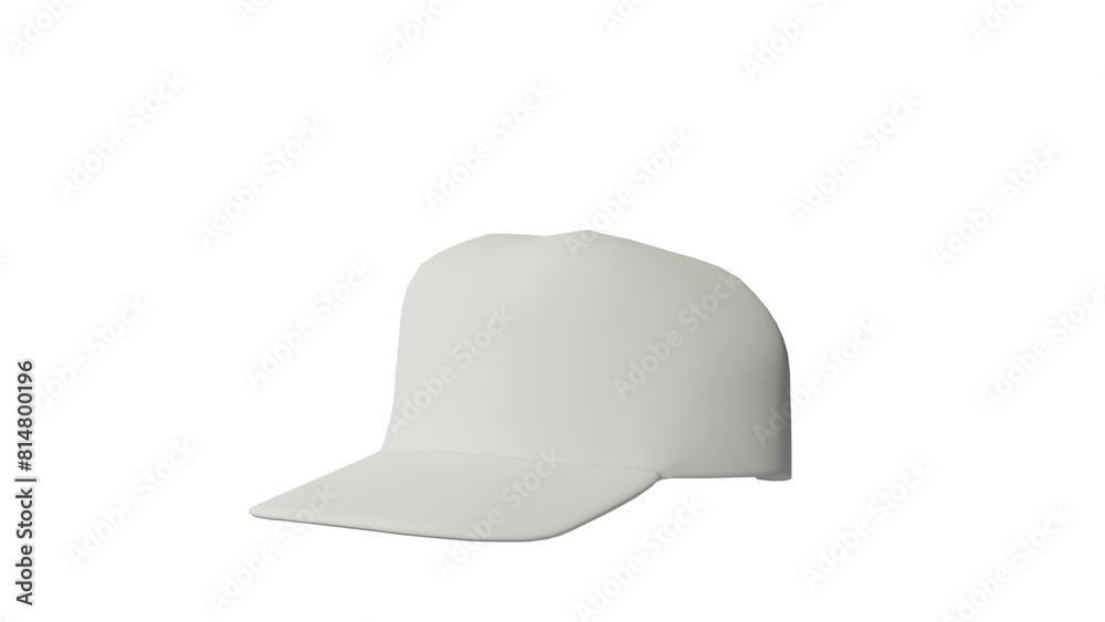a white baseball cap on a black background a white baseball cap on a black background
