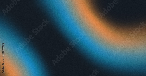 Abstract vibrant background with grainy texture and colorful blurry spots. Minimalist background design for poster, cover, wallpaper, banner in a modern trendy style.