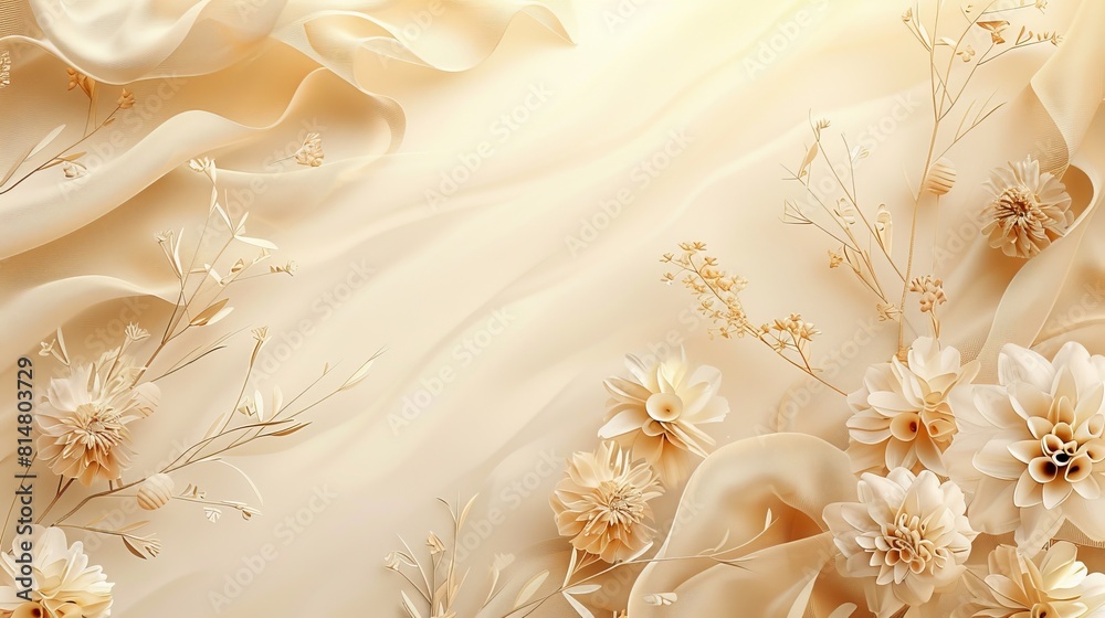 Boho wedding floral veil background Boho wedding floral veil background