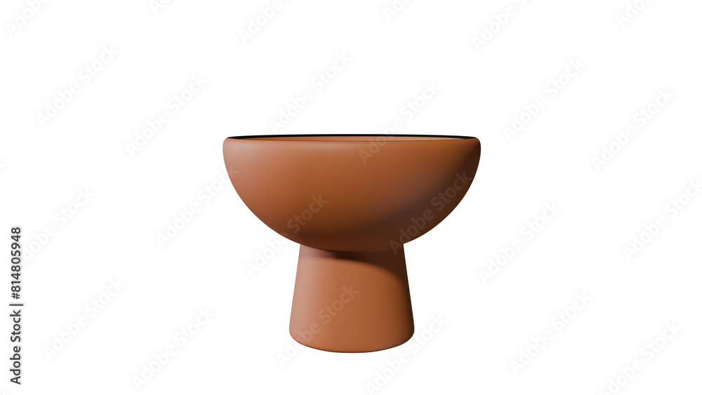 a brown toilet bowl sitting on top of a black floor a brown toilet bowl sitting on top of a black floor
