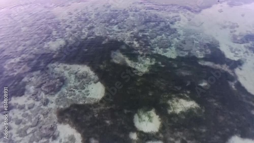 aerial view of sea