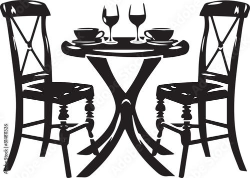 chairs and table