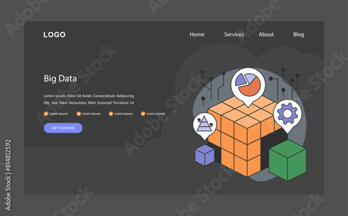 Big Data. Datasets with advanced analytics. Intricate network of data processing