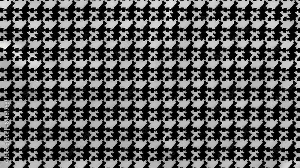 Houndstooth Classic design pattern  fabric pattern graphics poster background

